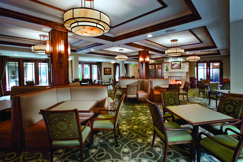 Westmont of Morgan Hill dining room
